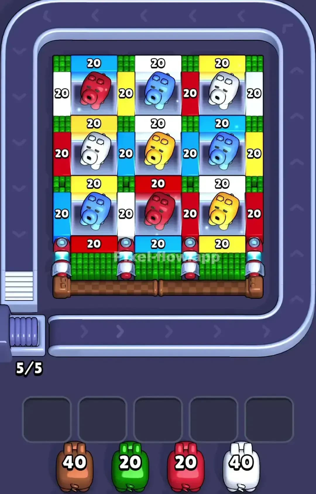 Pixel Flow Level 1011 Screenshot