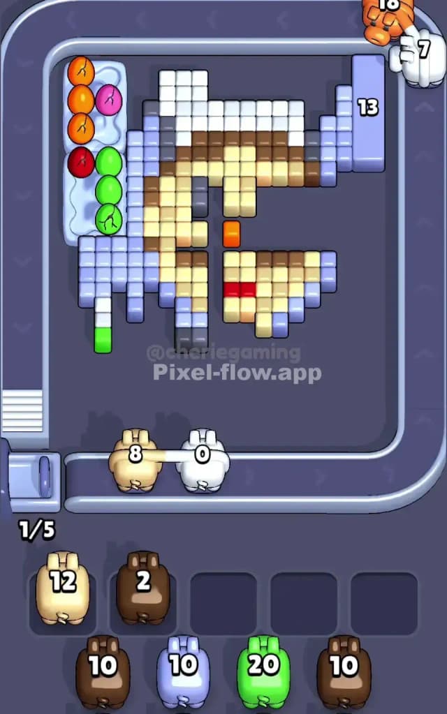Pixel Flow Level 438 Solution 2