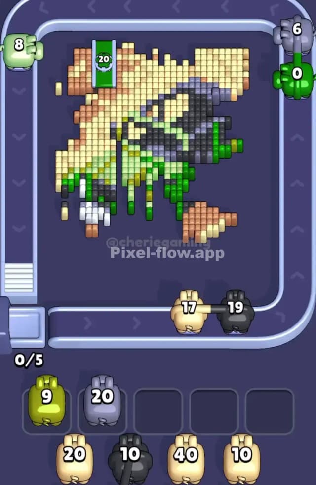 Pixel Flow Level 1892 Solution 2