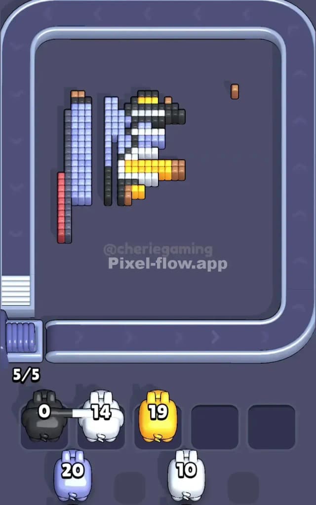 Pixel Flow Level 729 Solution 3