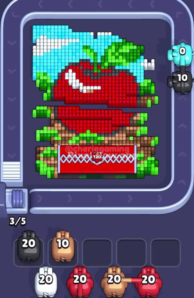 Pixel Flow Level 1830 Solution 1