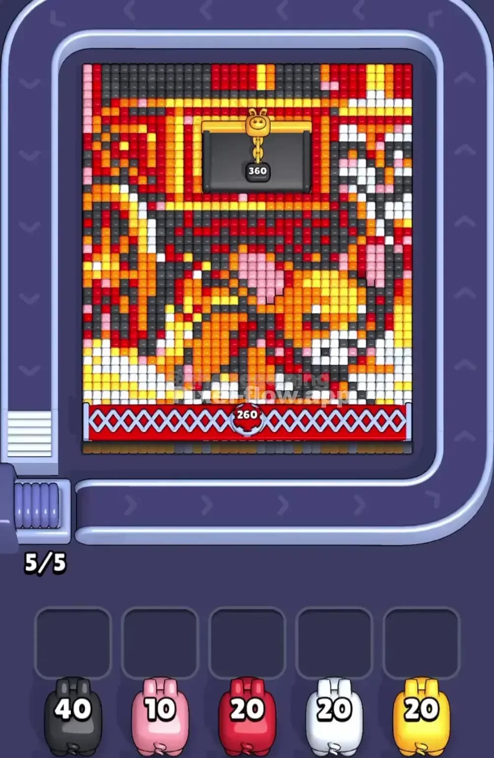 Pixel Flow Level 1836 Screenshot