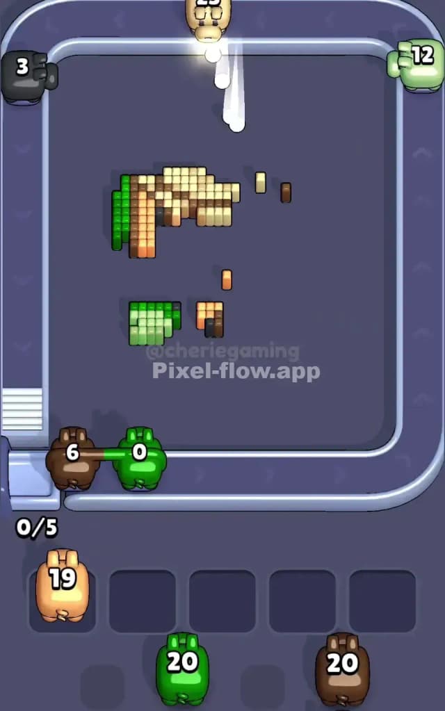 Pixel Flow Level 602 Solution 3