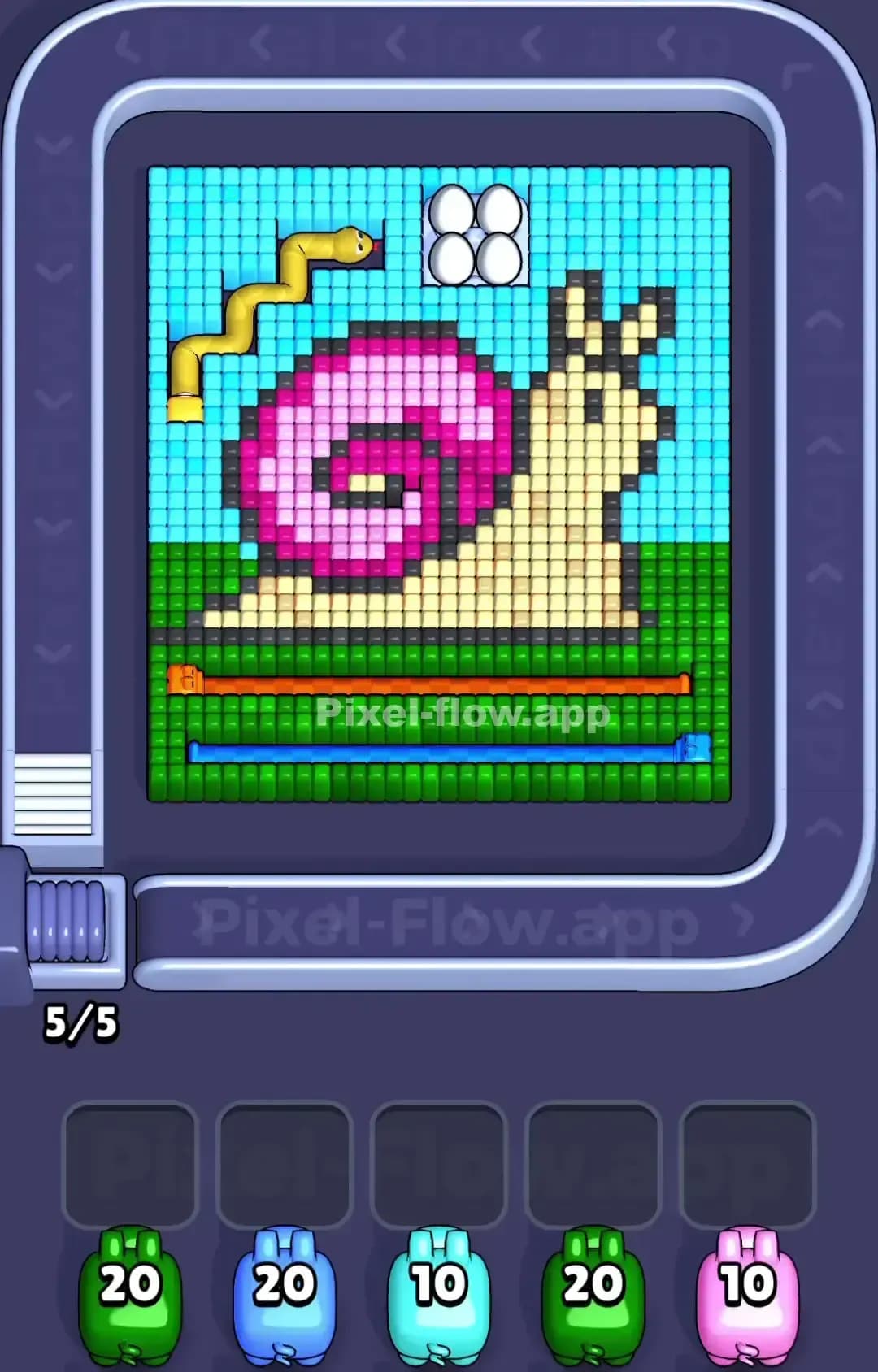 Pixel Flow Level 1088 Screenshot