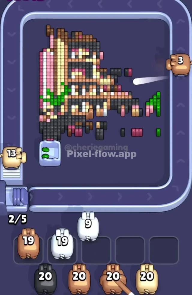 Pixel Flow Level 1782 Solution 2