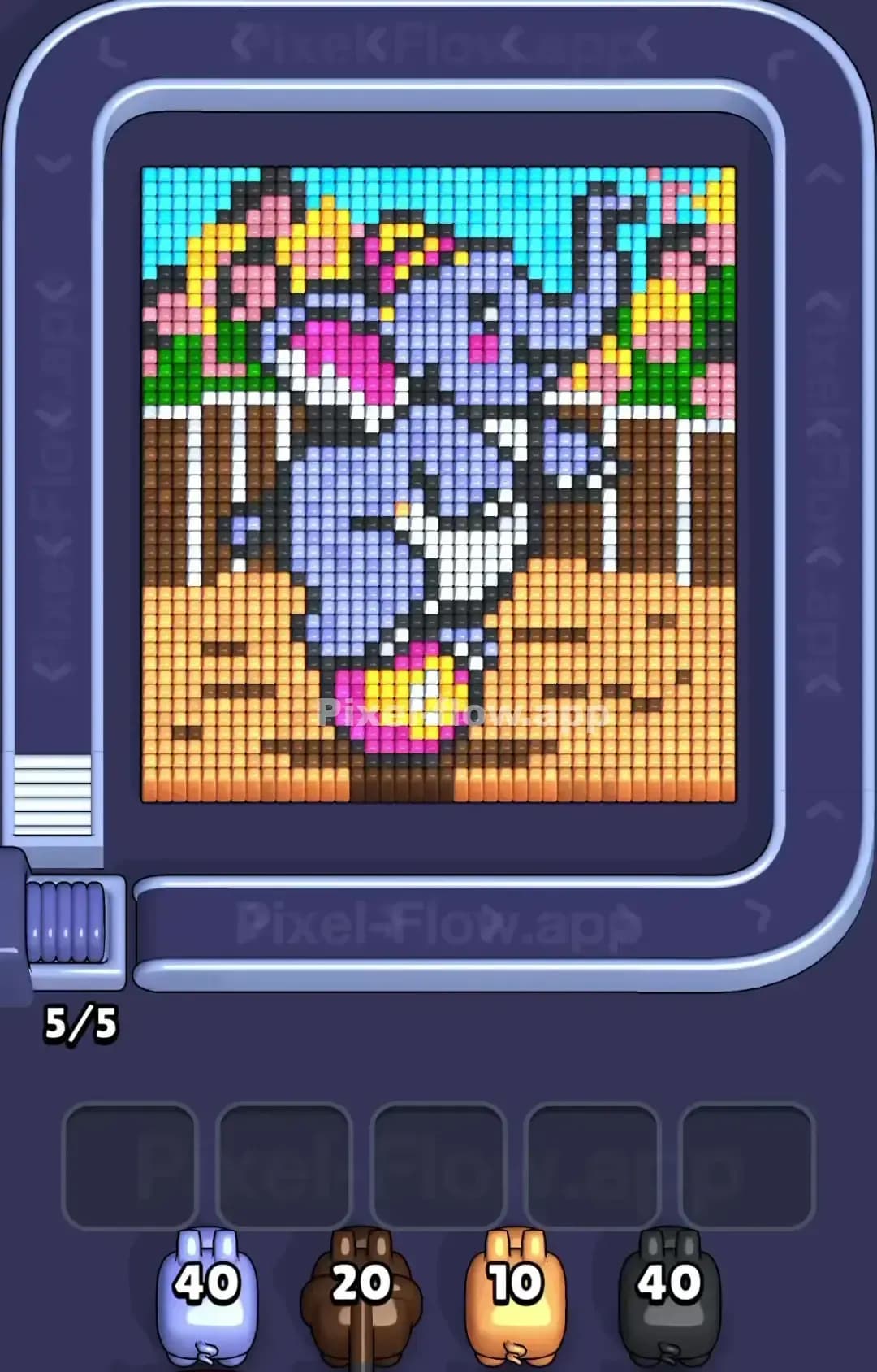 Pixel Flow Level 1545 Screenshot
