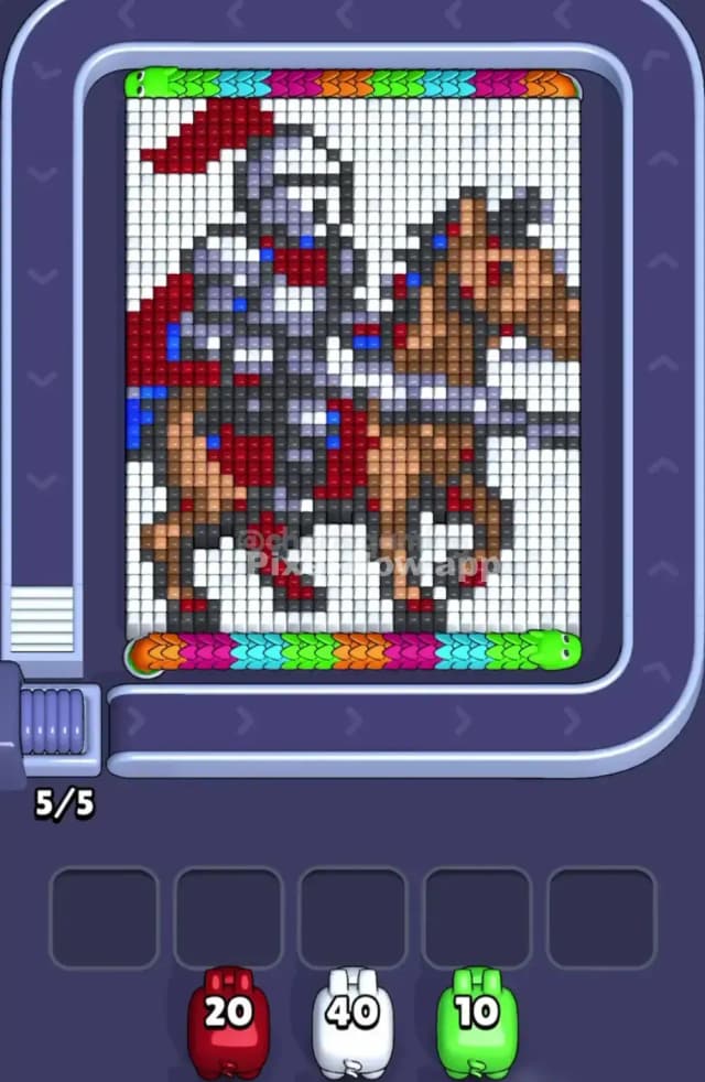 Pixel Flow Level 1814 Gameplay