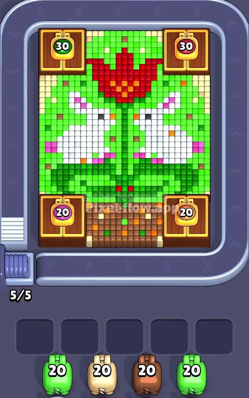 Pixel Flow Level 453 Screenshot