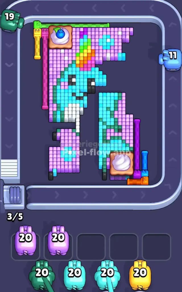 Pixel Flow Level 783 Solution 2