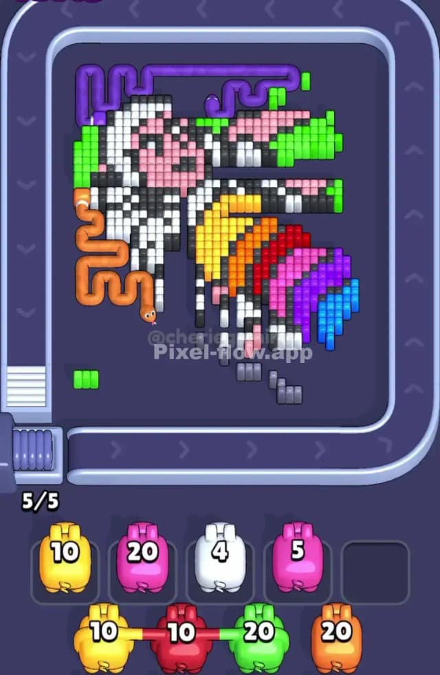 Pixel Flow Level 1885 Solution 2