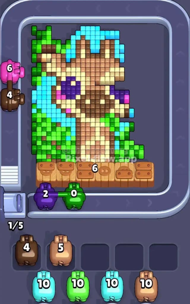 Pixel Flow Level 427 Solution 1