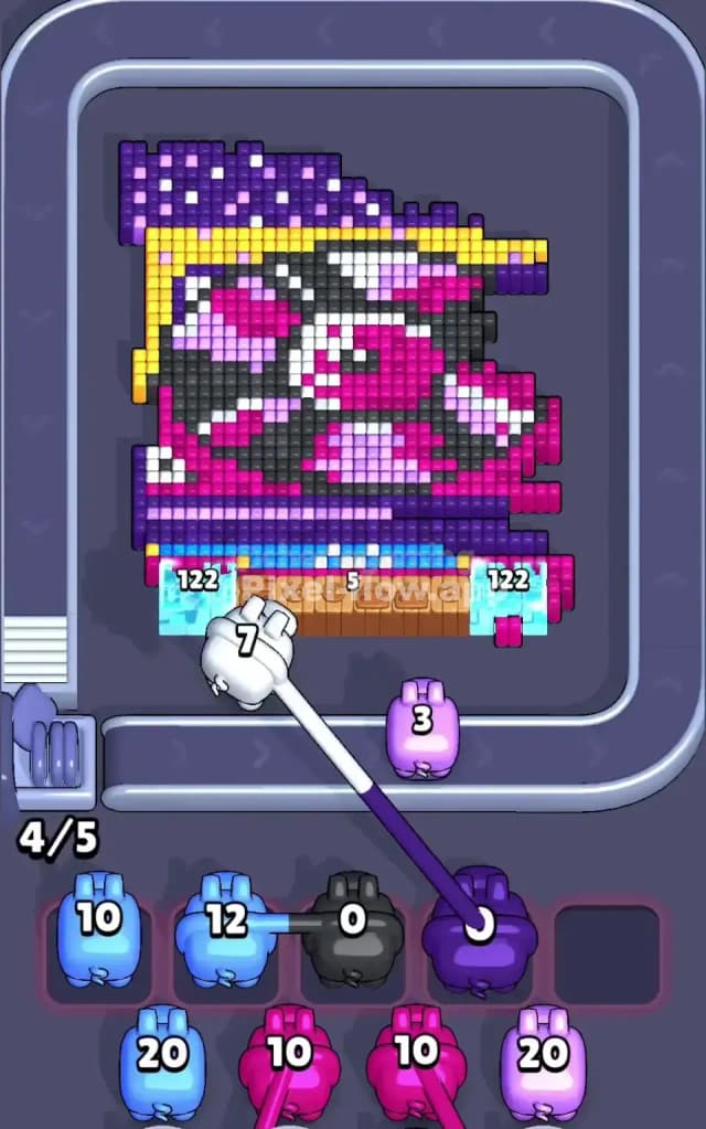 Pixel Flow Level 774 Solution 1