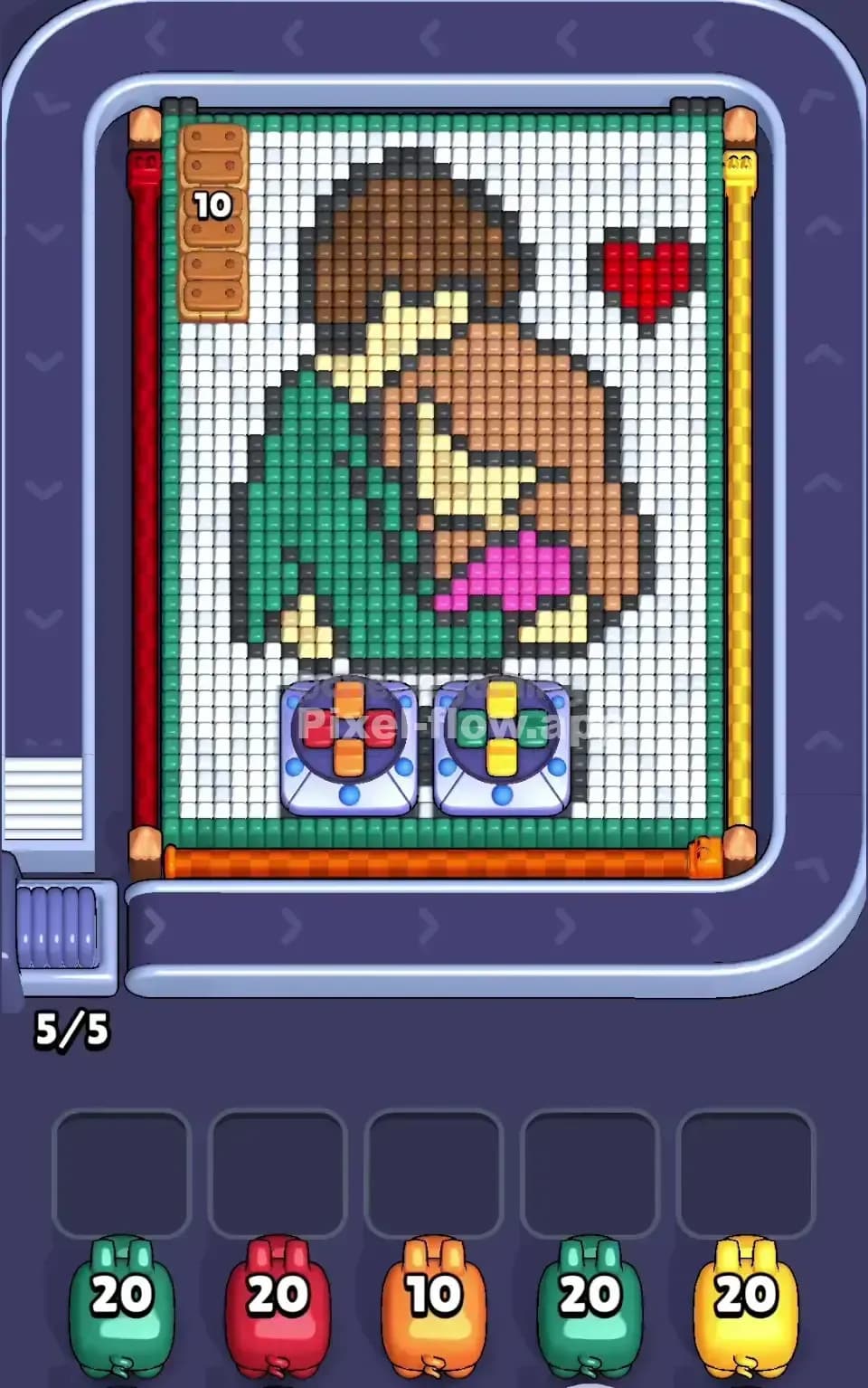 Pixel Flow Level 776 Screenshot