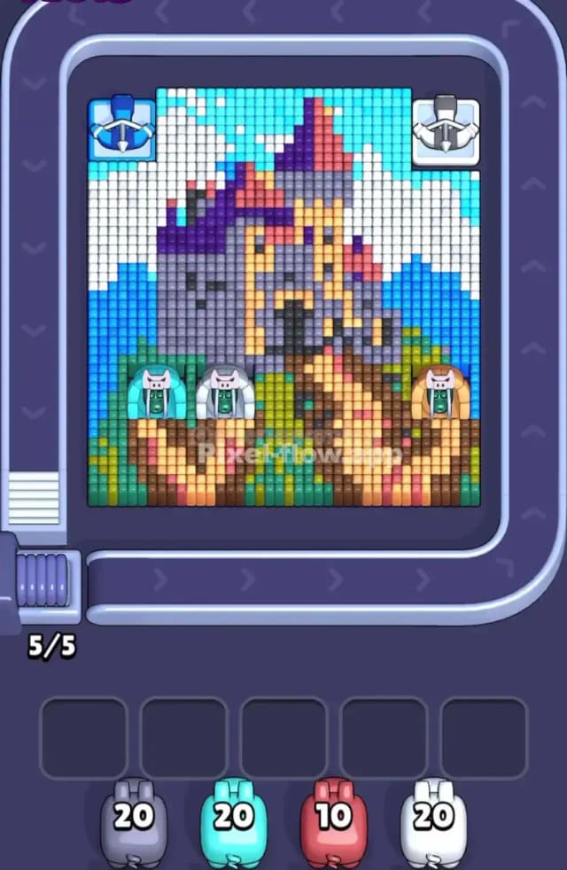 Pixel Flow Level 1769 Gameplay