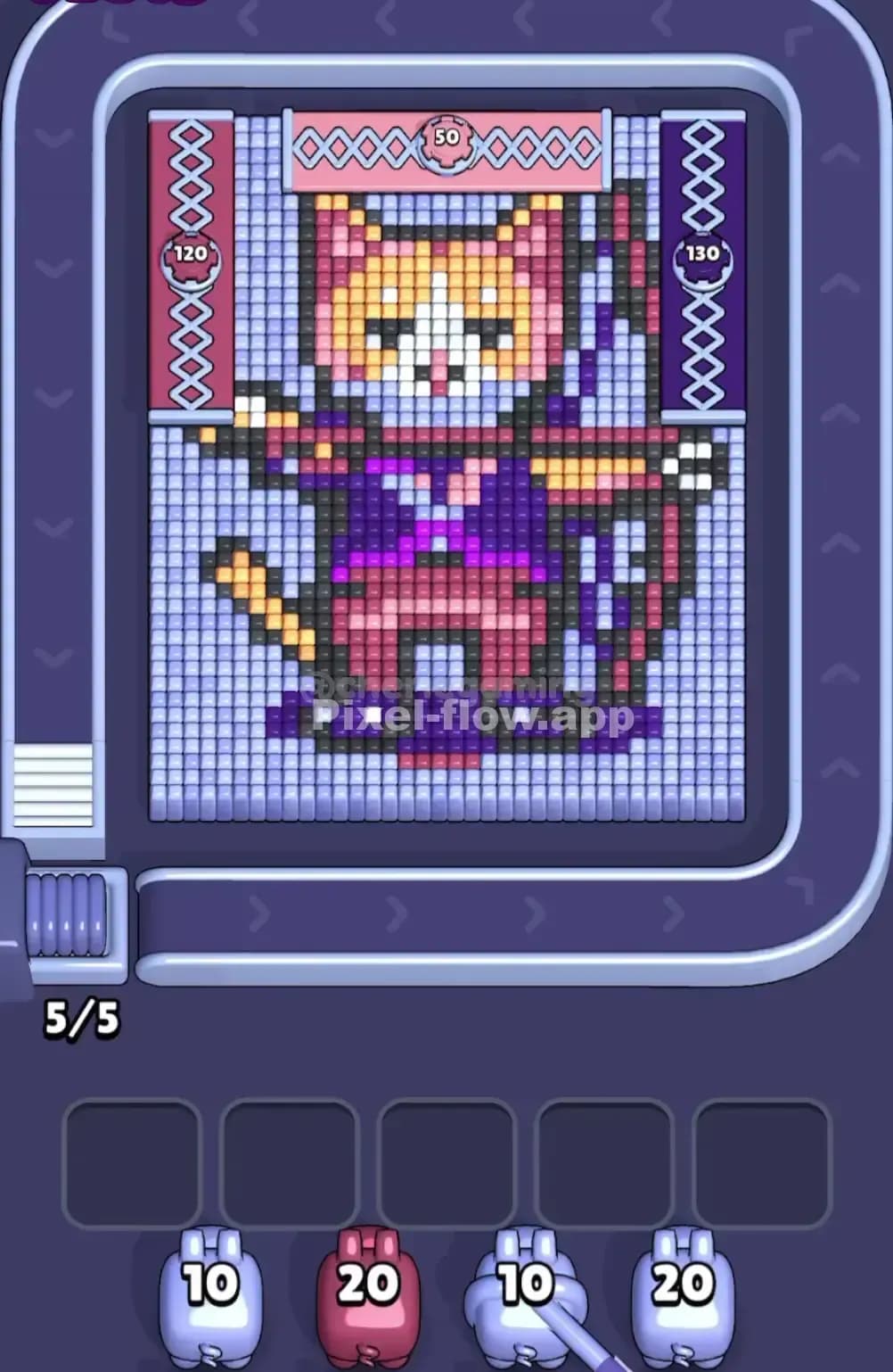 Pixel Flow Level 1670 Screenshot