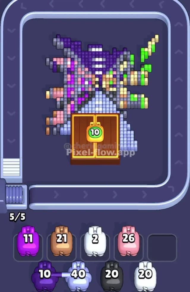 Pixel Flow Level 1890 Solution 2