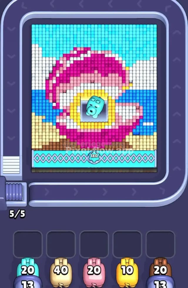 Pixel Flow Level 1872 Gameplay