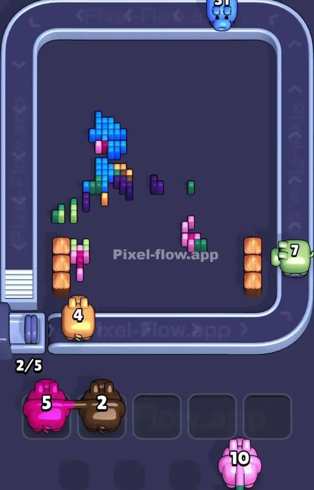 Pixel Flow Level 1450 Solution 3