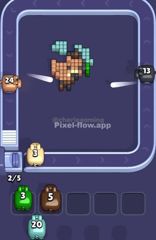 Pixel Flow Level 1821 Solution 3