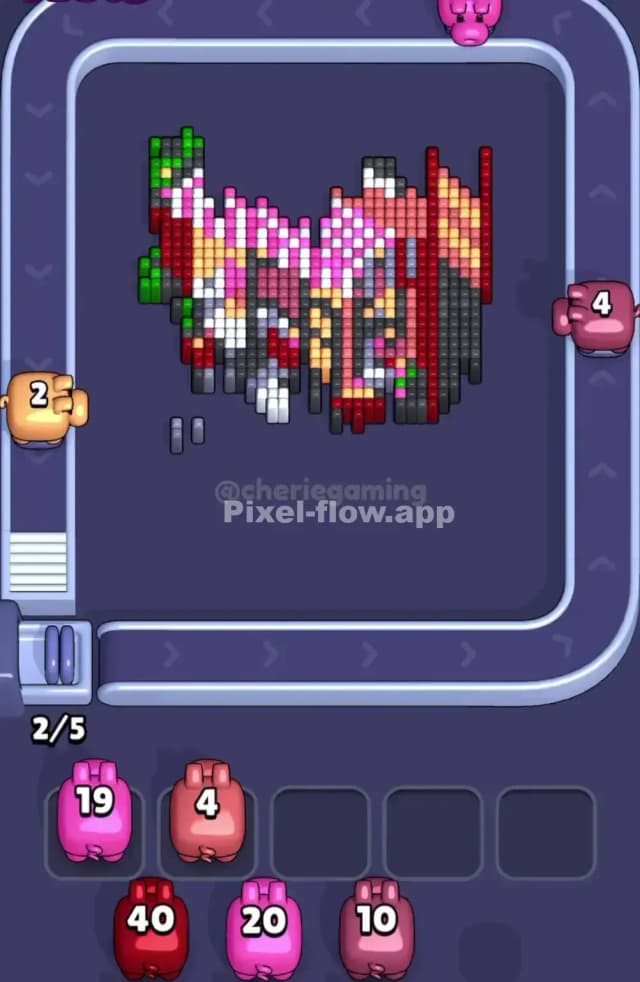 Pixel Flow Level 1766 Solution 2