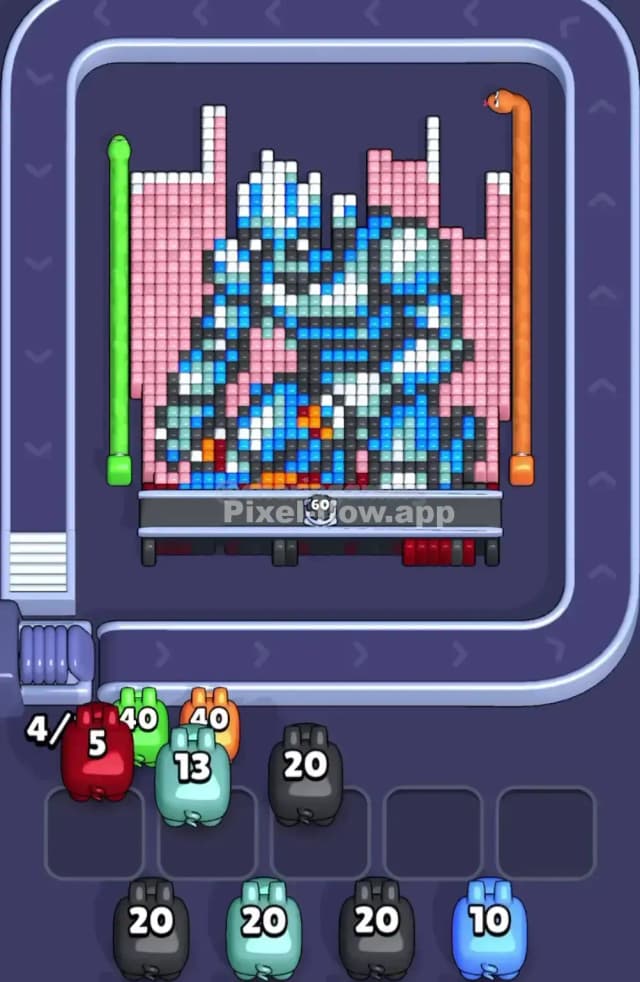 Pixel Flow Level 1812 Solution 1