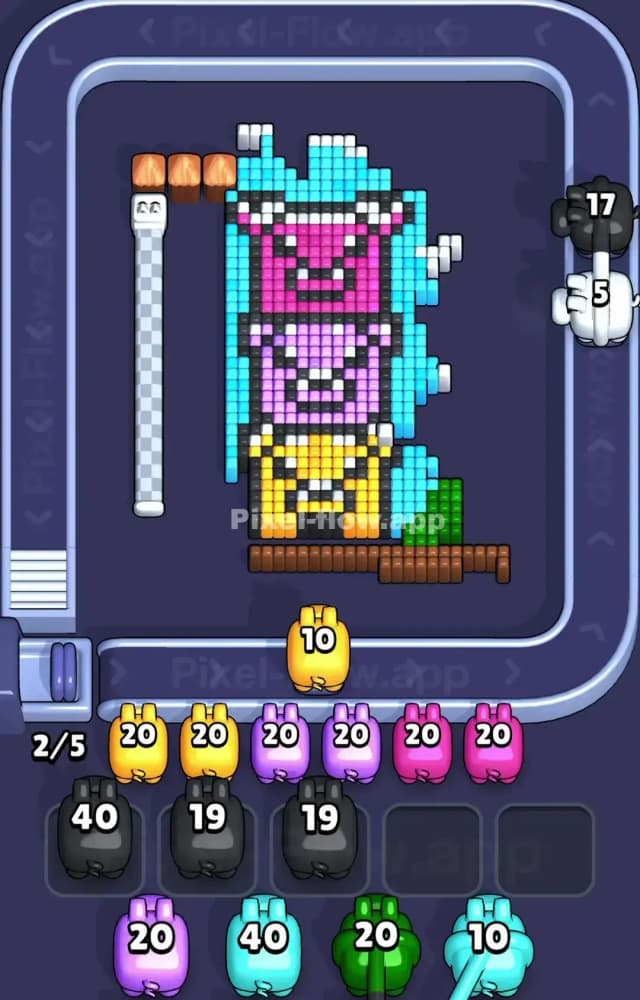 Pixel Flow Level 1475 Solution 2