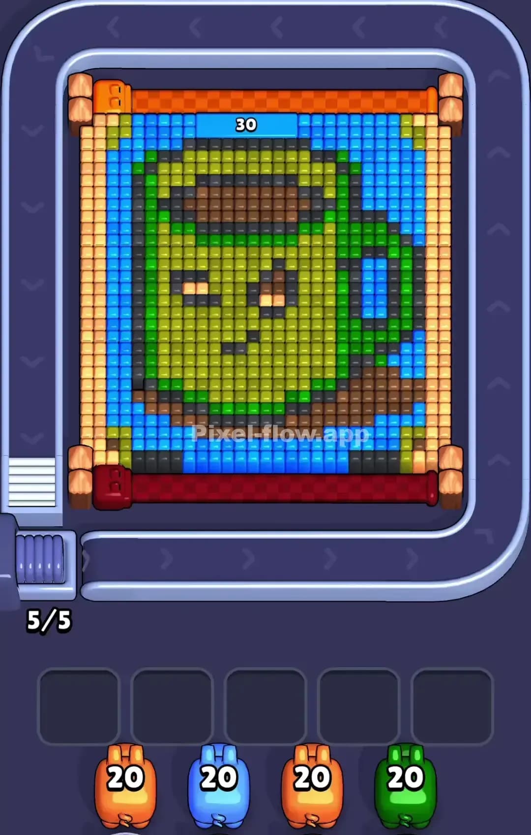 Pixel Flow Level 826 Screenshot