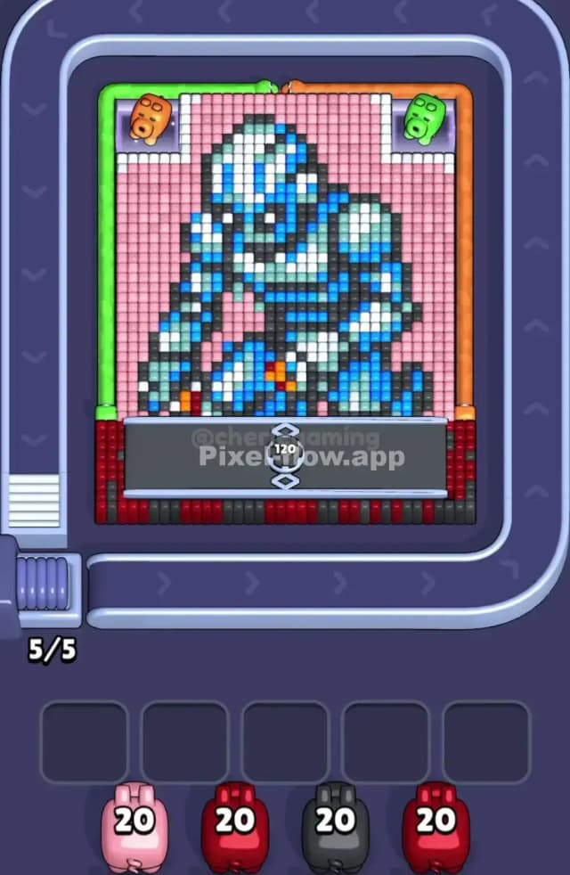 Pixel Flow Level 1812 Gameplay