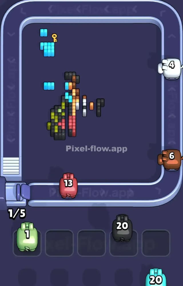 Pixel Flow Level 1509 Solution 3
