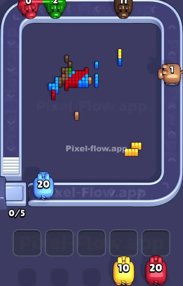 Pixel Flow Level 1063 Solution 3