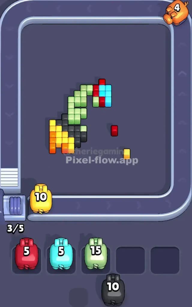 Pixel Flow Level 500 Solution 3