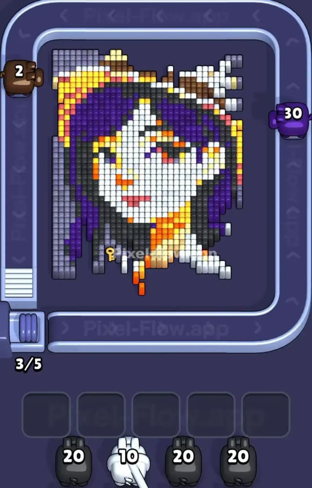 Pixel Flow Level 1573 Solution 1