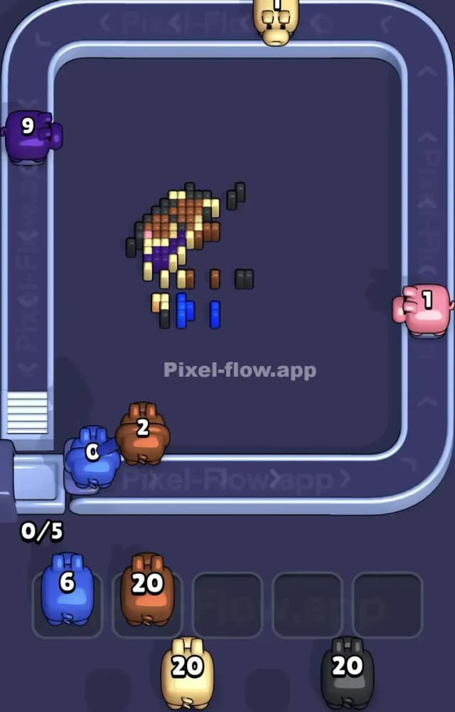 Pixel Flow Level 1173 Solution 3