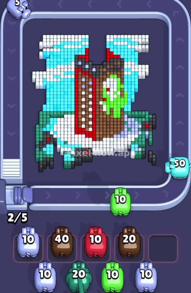 Pixel Flow Level 1849 Solution 1