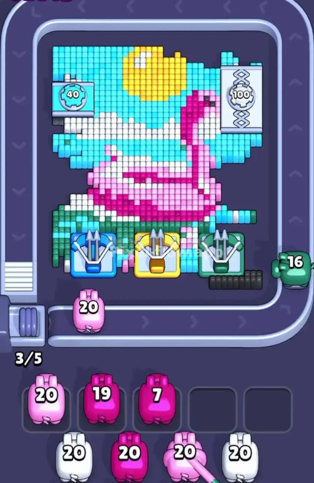 Pixel Flow Level 1611 Solution 1