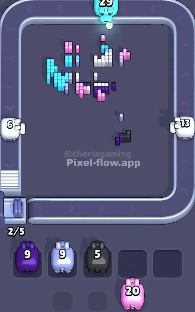 Pixel Flow Level 505 Solution 3