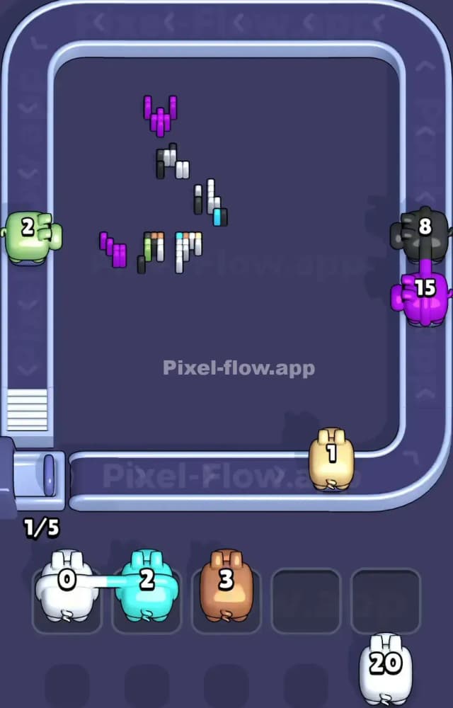 Pixel Flow Level 1070 Solution 3