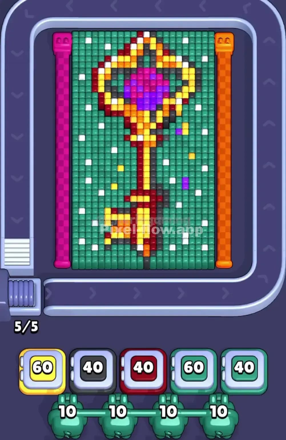 Pixel Flow Level 1804 Screenshot
