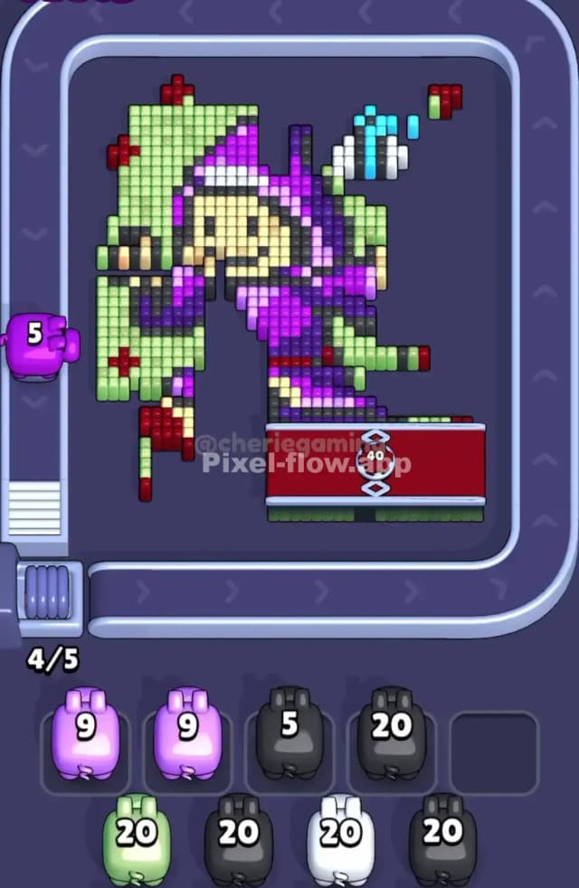 Pixel Flow Level 1797 Solution 2