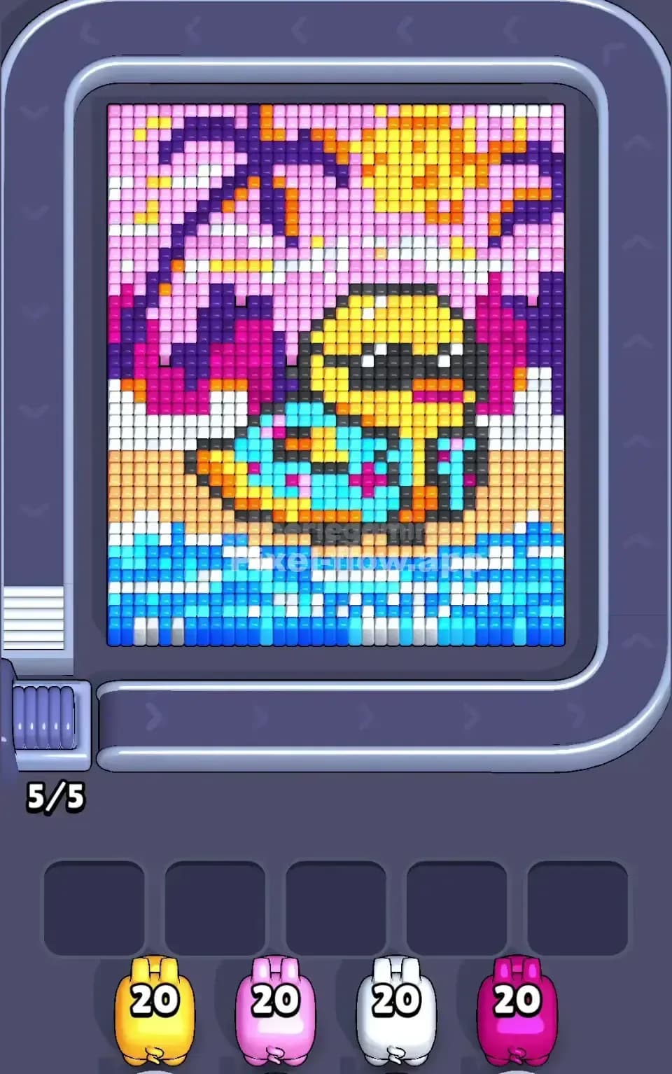 Pixel Flow Level 749 Screenshot