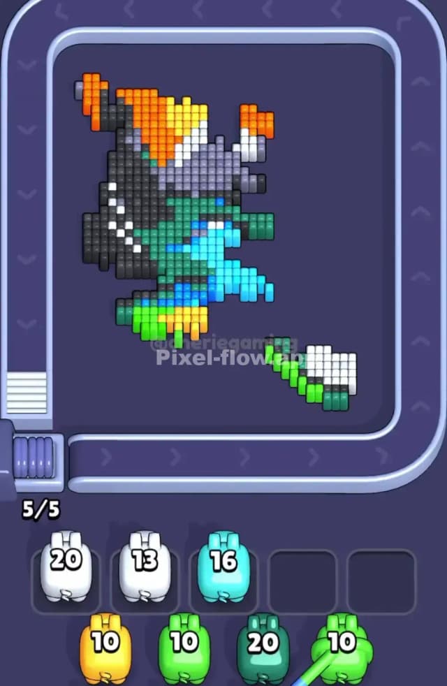 Pixel Flow Level 1806 Solution 2