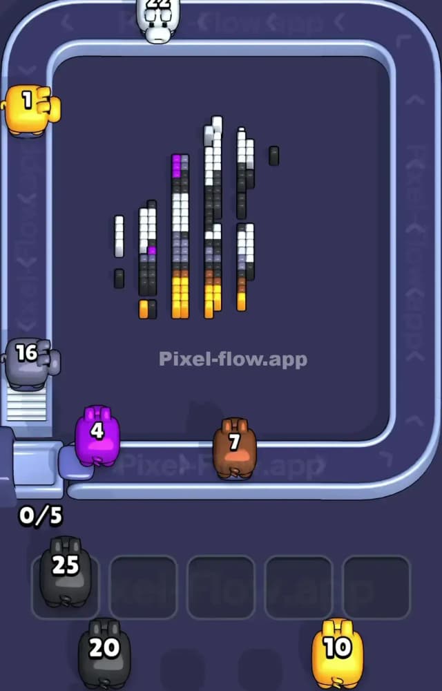 Pixel Flow Level 1541 Solution 3