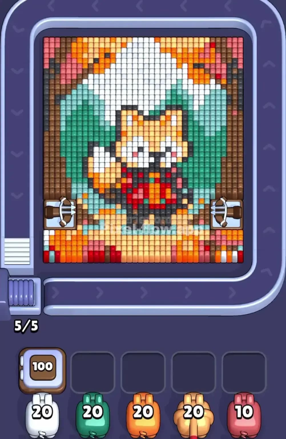 Pixel Flow Level 1817 Screenshot