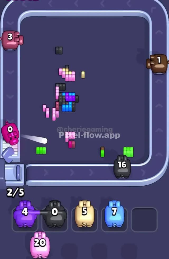 Pixel Flow Level 1762 Solution 3