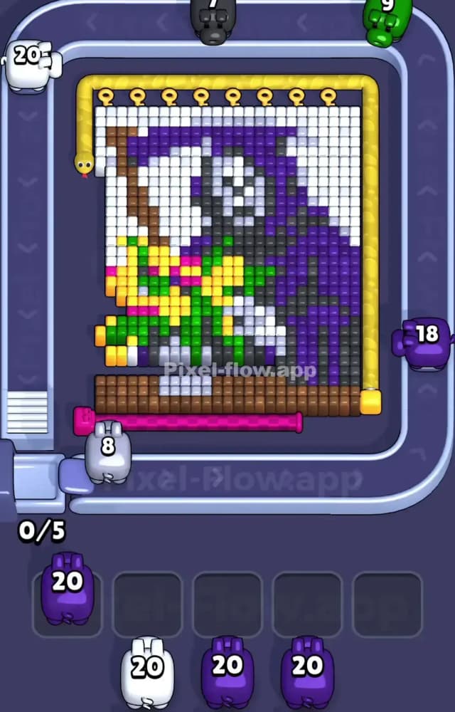 Pixel Flow Level 1069 Solution 1