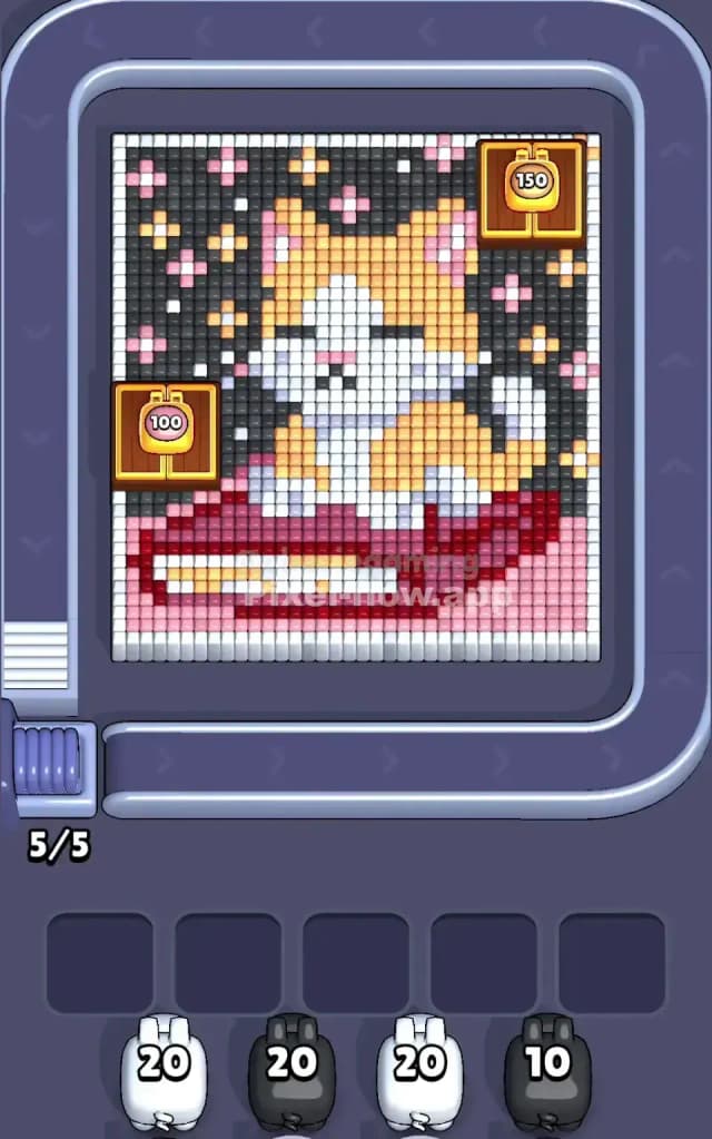 Pixel Flow Level 718 Gameplay