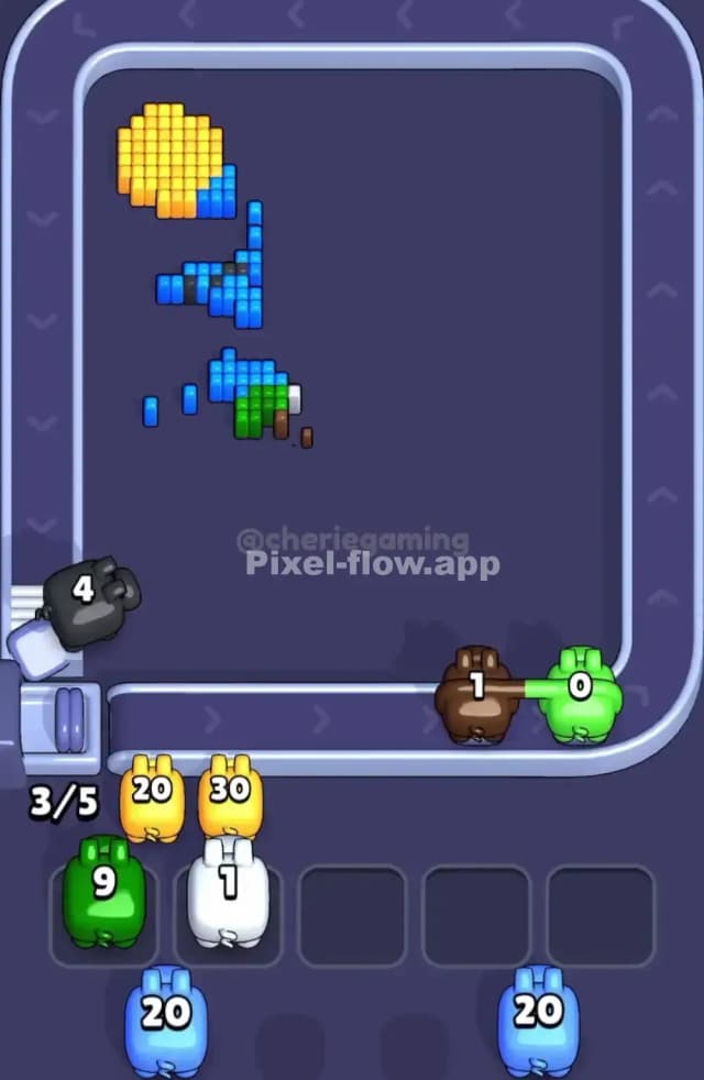 Pixel Flow Level 1803 Solution 3