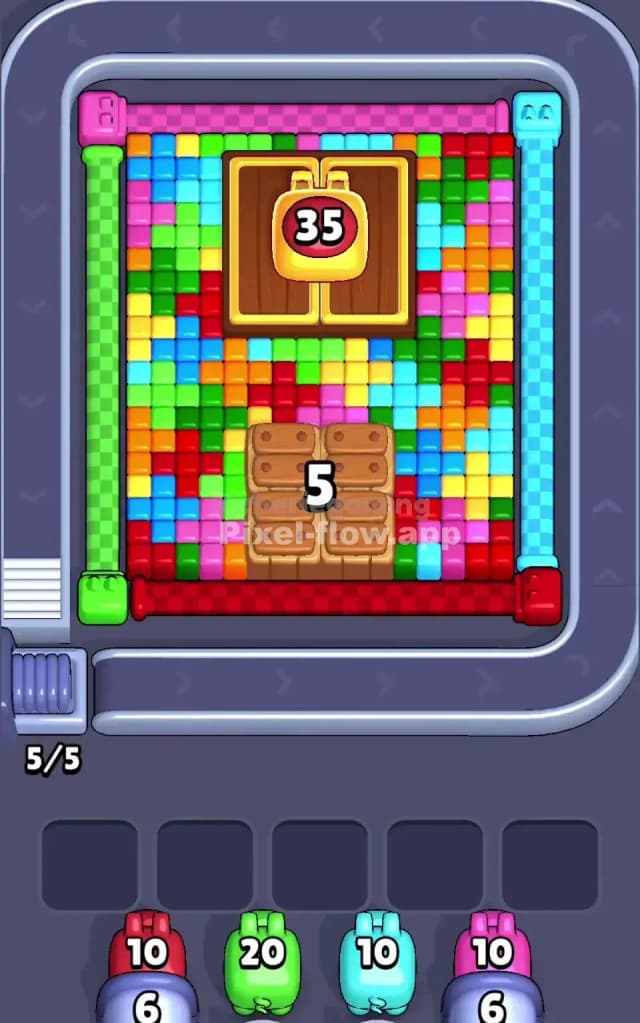 Pixel Flow Level 433 Gameplay