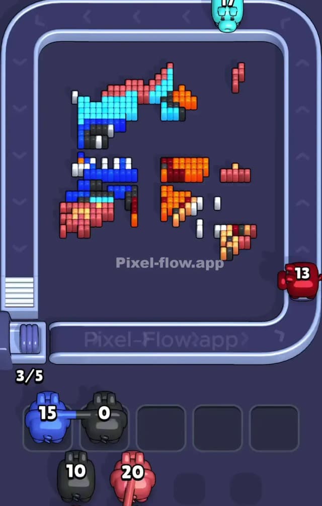 Pixel Flow Level 825 Solution 3