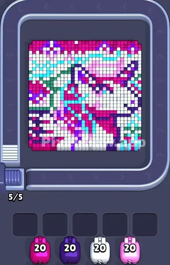 Pixel Flow Level 550 Screenshot